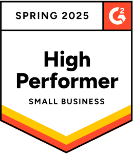 G2 High Performer, Small Business, Spring 2025