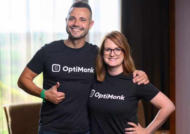 Nicole and Csaba - OptiMonk Founders