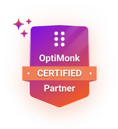 OptiMonk Certified Partner Badge