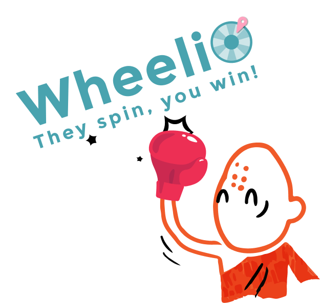 OptiMonk character boxing Wheelio