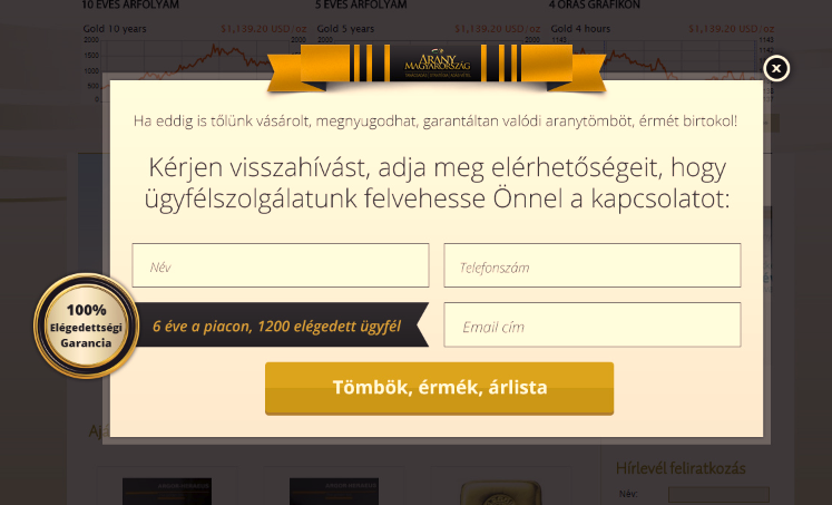 aranymagyarorszag - Mire használhatjuk a popupokat a vásárlásösztönzésen kívül?