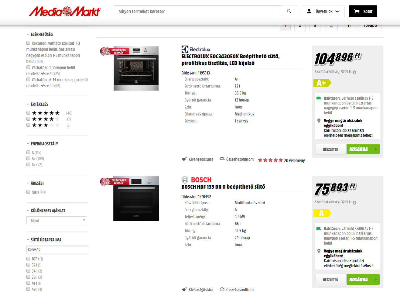 Útmutató a terméklistázó oldalak optimalizálásához termeklistazo oldal 03 mediamarkt - Útmutató a terméklistázó oldalak optimalizálásához