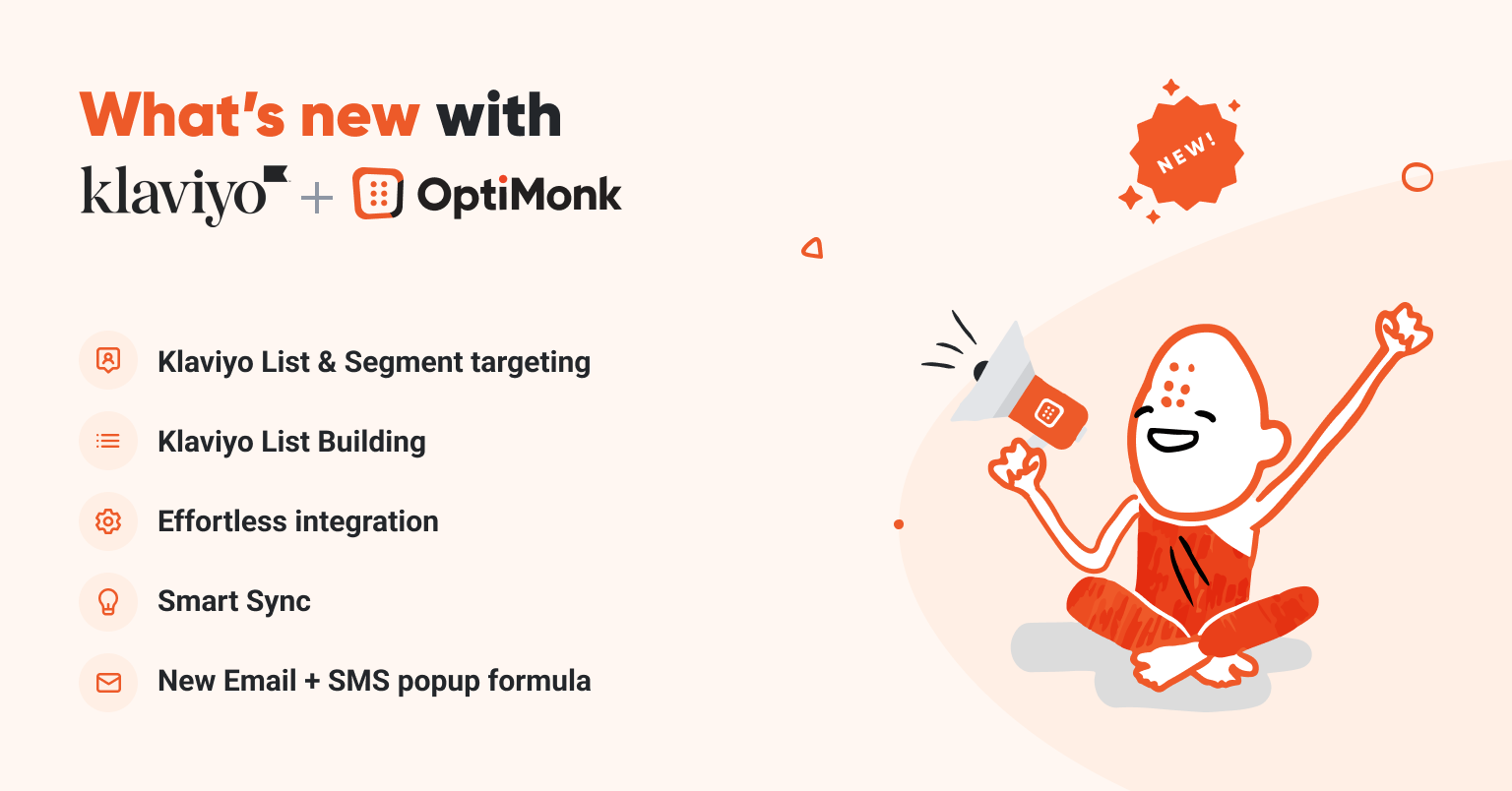 Whats new blog cover Whats new with klaviyo optimonk - Unlock the untapped potential in your Klaviyo segments with OptiMonk