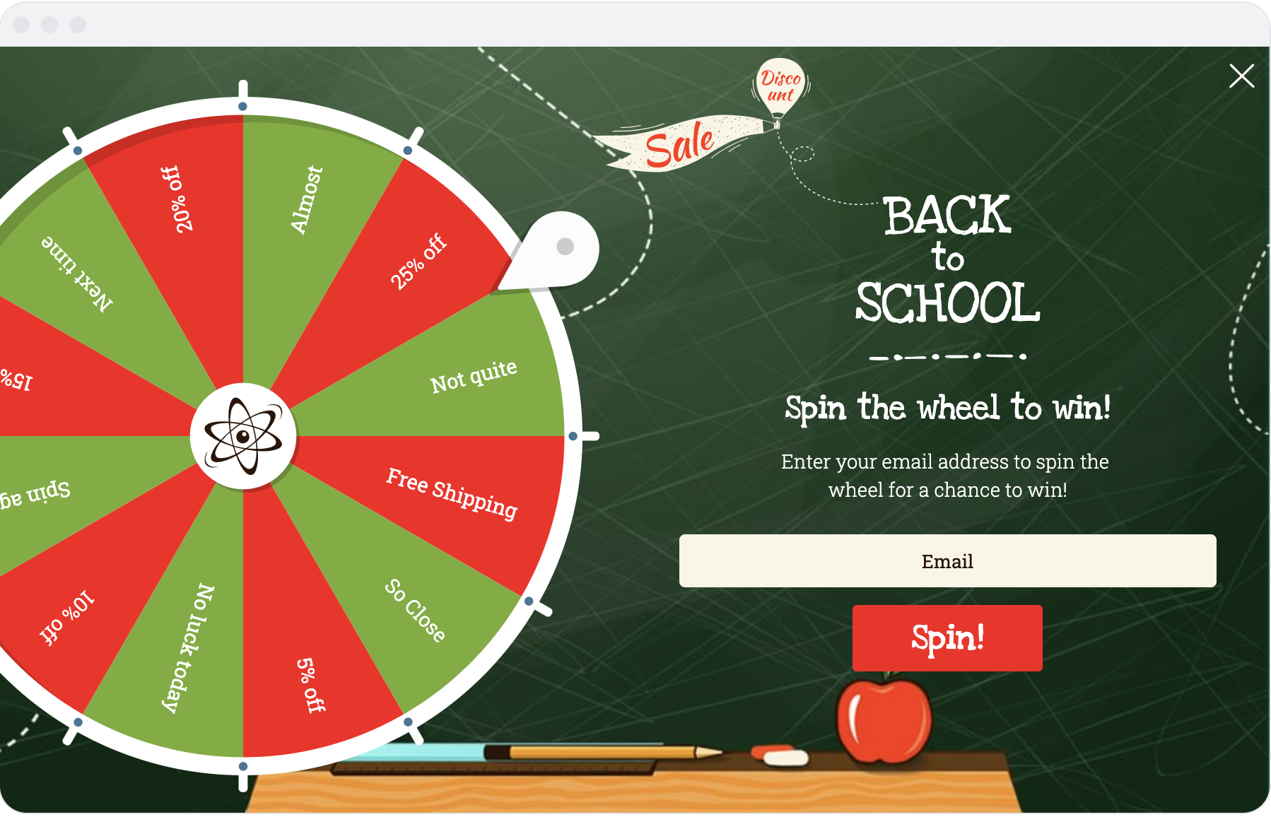 gamified popups 01 - Gamify Your Popups: 20+ Lucky Wheel Templates & Other Gamified Popups