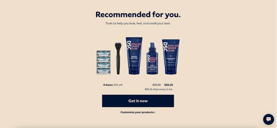 personalized content dollar shave club 03 - What is Personalized Content? Plus 5 Examples to Jumpstart Your Strategy