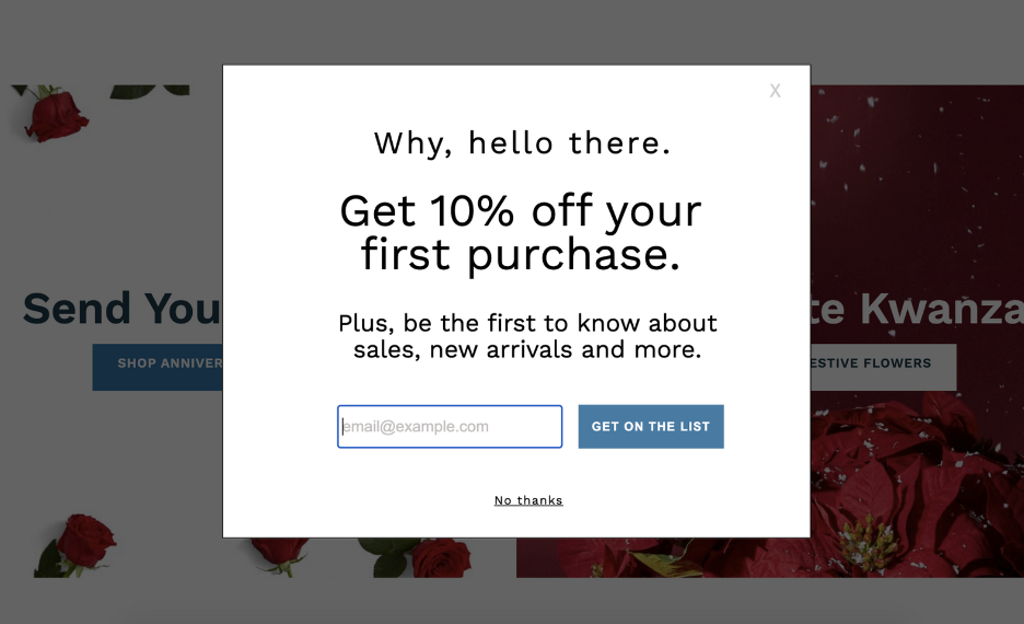 popup design example 07 - Ultimate Guide to Best Popup Design: Popup Examples & Best Practices