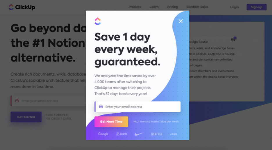 popup design example 09 - Ultimate Guide to Best Popup Design: Popup Examples & Best Practices