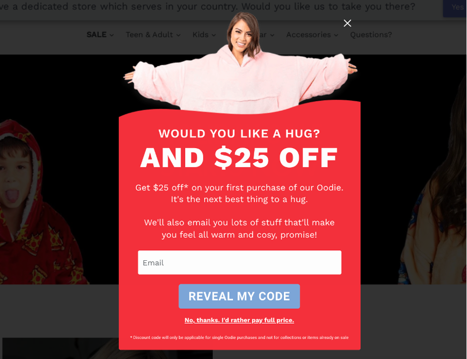 popup design example 21 - Ultimate Guide to Best Popup Design: Popup Examples & Best Practices