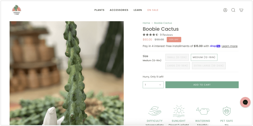 How Varnish & Vine Increased Their Revenue By 43 With Product Page