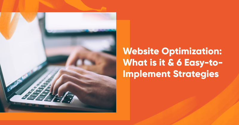 Website Optimization Strategies Banner